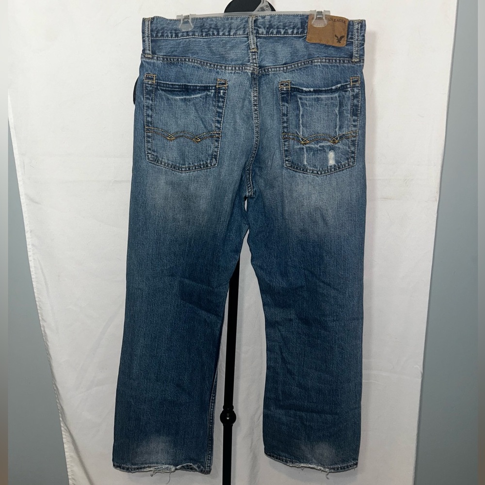 American Eagle men’s bootcut denim jeans AEO denim jeans Men’s bootcut denim
